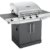 Char-Broil Gas Grill, CB Performance T-36G, silber / anthrazit, 139 x 56 x 116 cm, 140606 -